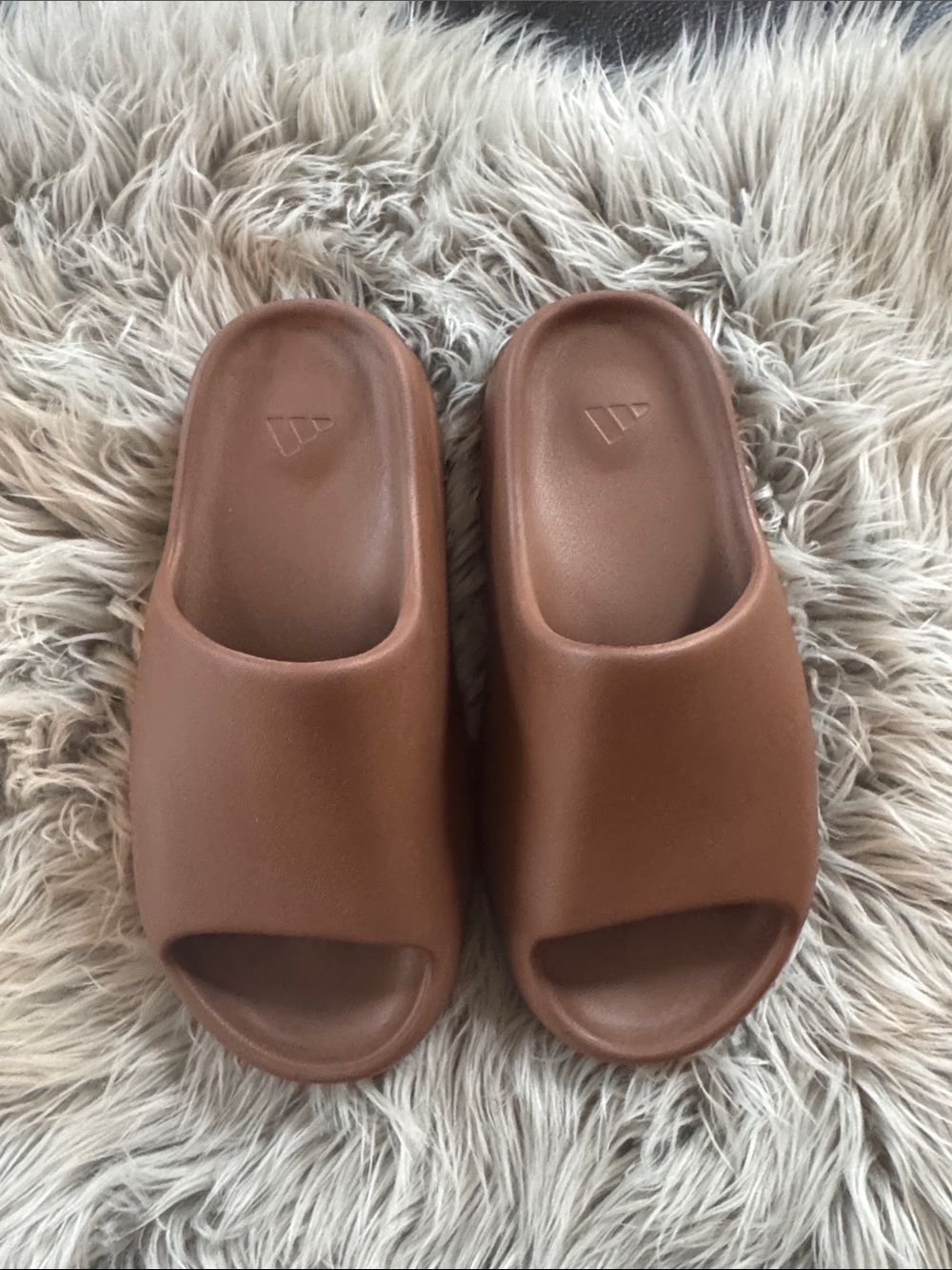 Yeezy Slide Sandals in Brown